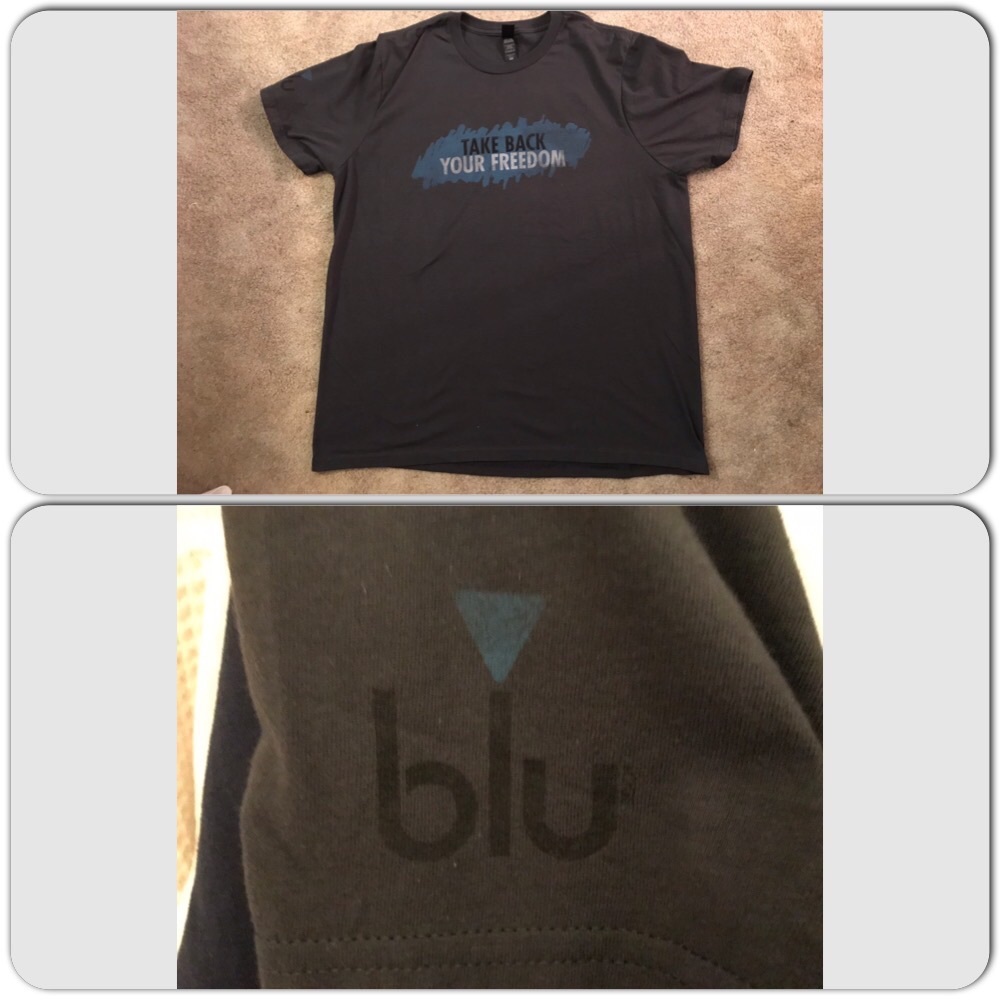 BLU TAKE BACK YOUR FREEDOM T-SHIRT XL